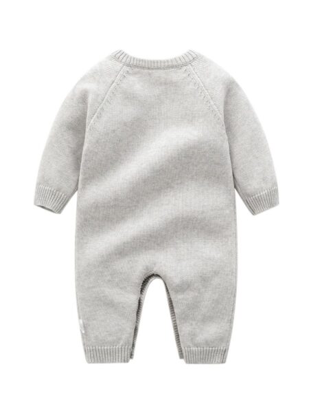 Baby Love Heart Knitted Jumpsuit
