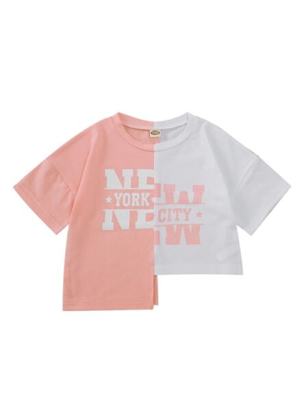 NEW YORK CITY Colorblock Girl T-Shirt 2