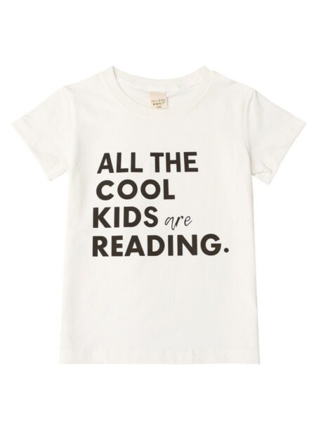 All The Cool Kids Are Reading T-Shirt For Baby Kid 2